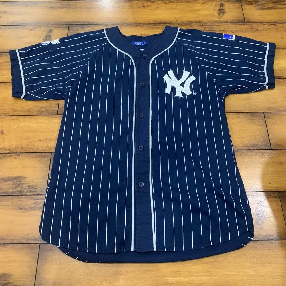 MLB | Shirts | Vintage Ny Yankees 9s Starter Jersey Size L | Poshmark